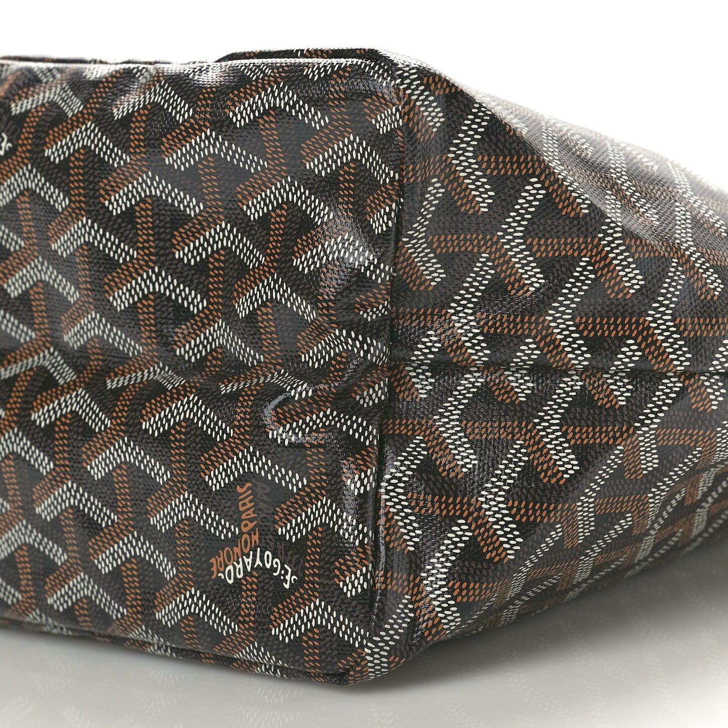 Goyardine Saint Louis PM Black Gold