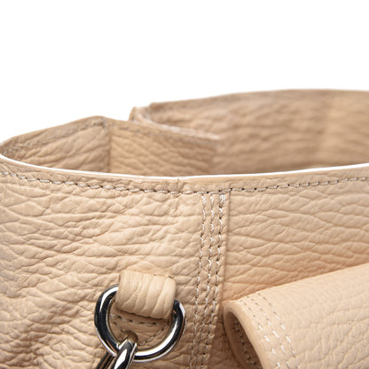 3.1 Phillip Lim 3.1 Textured Calfskin Medium Pashli Satchel White Peach 18 of 18