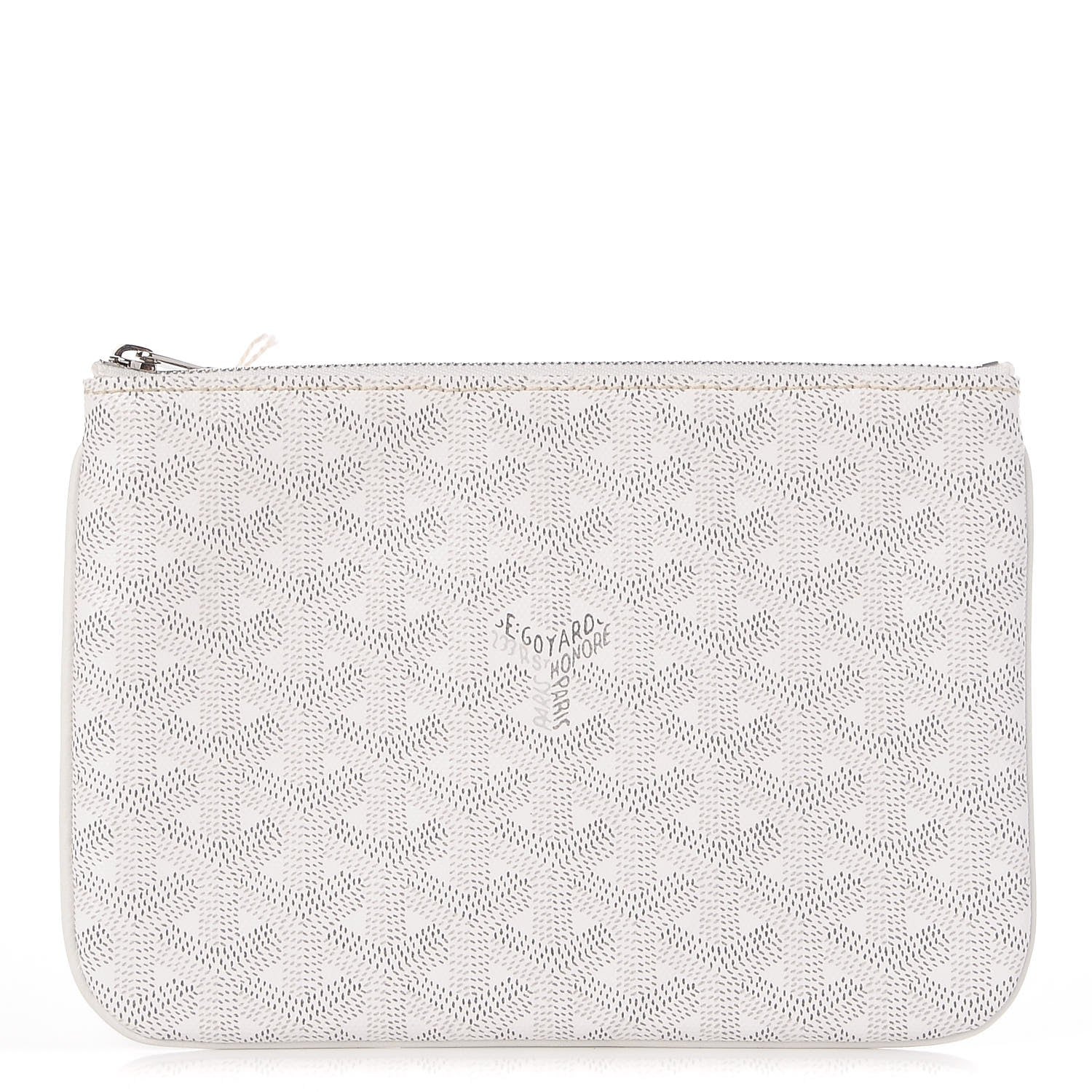 Goyard Goyardine Senat Pochette PM White 1 of 8