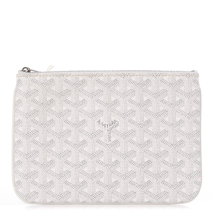 Goyard Goyardine Senat Pochette PM White 1 of 8