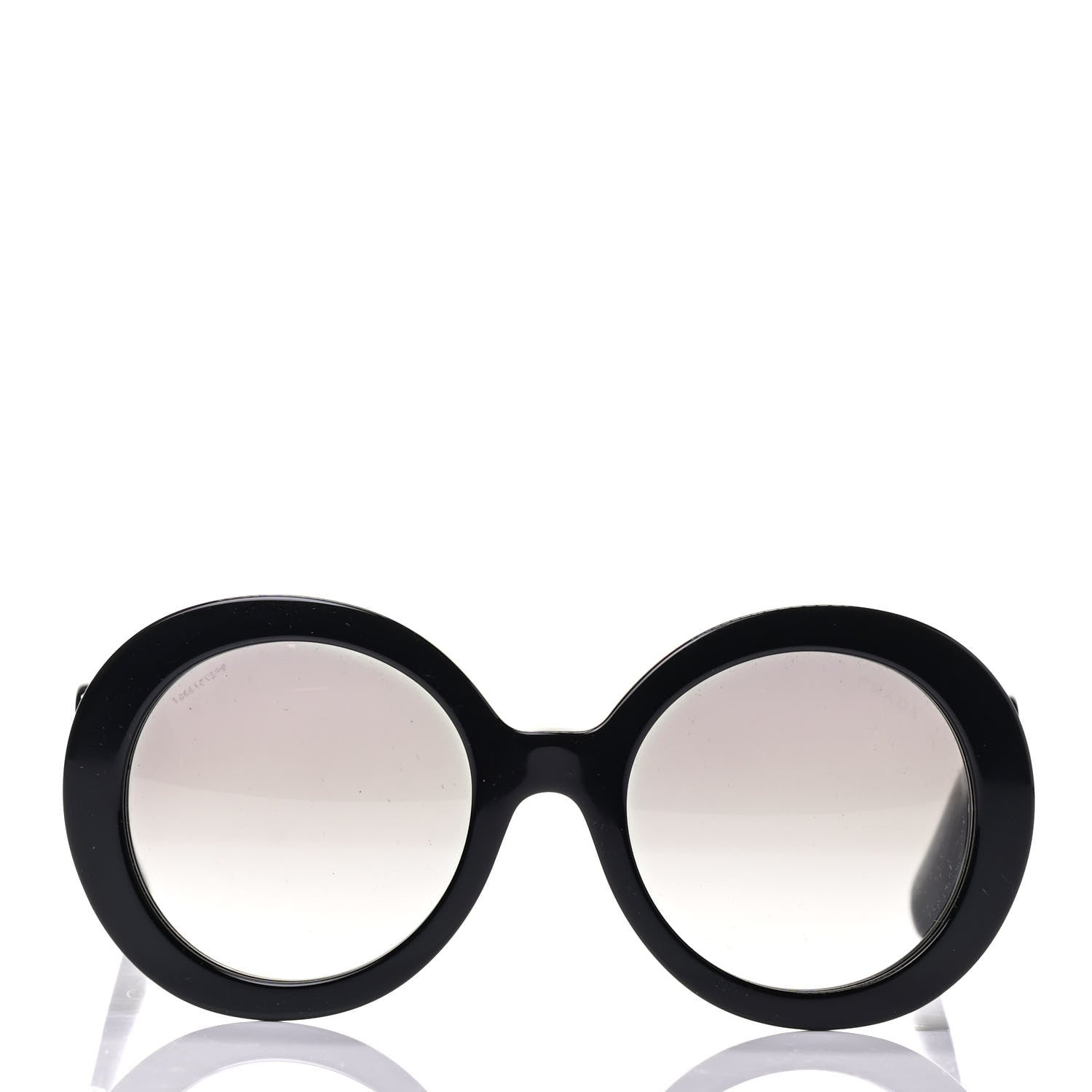 Prada Acetate Baroque Sunglasses SPR 27N Black 2 of 7