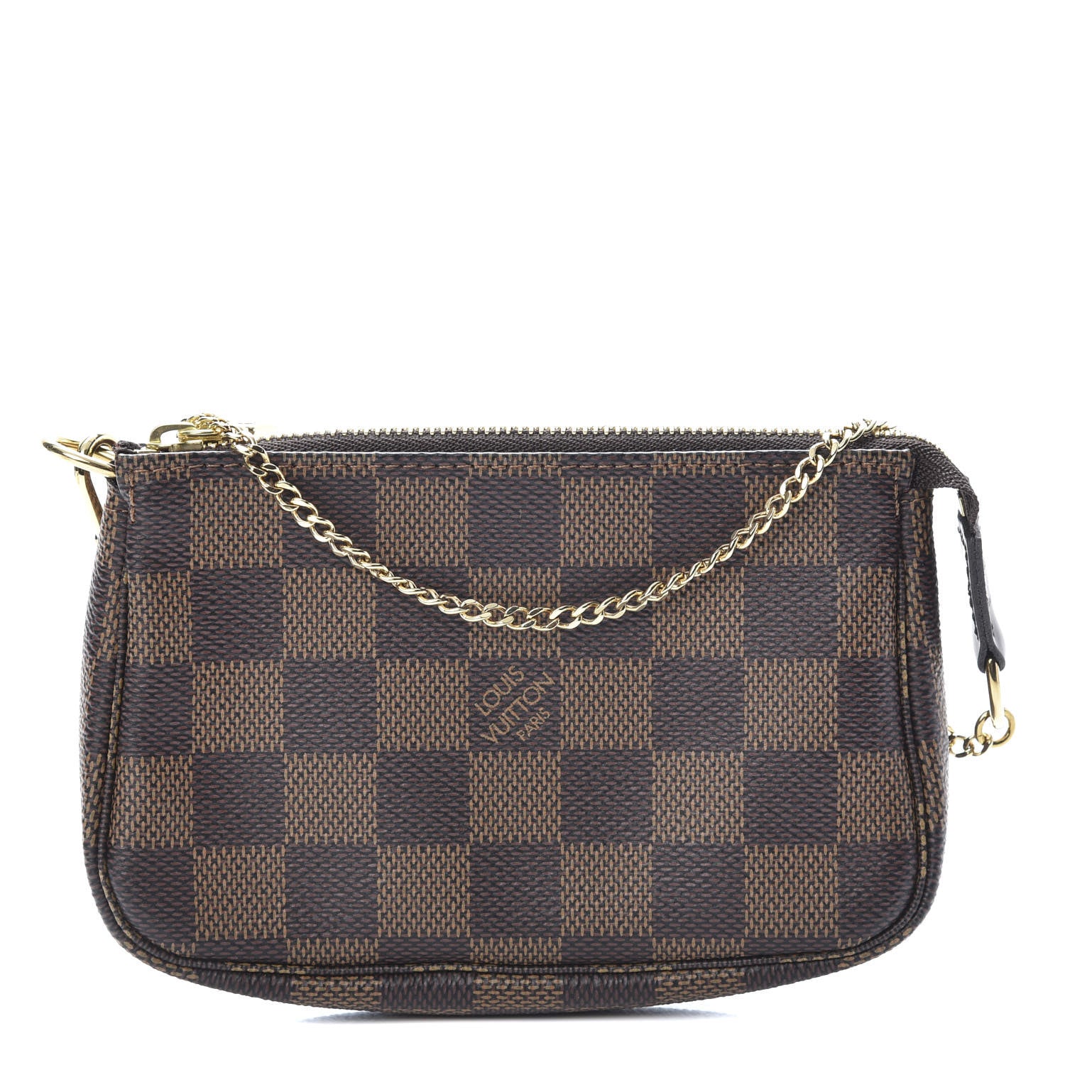 Louis Vuitton Damier Ebene Mini Pochette Accessories 1 of 7