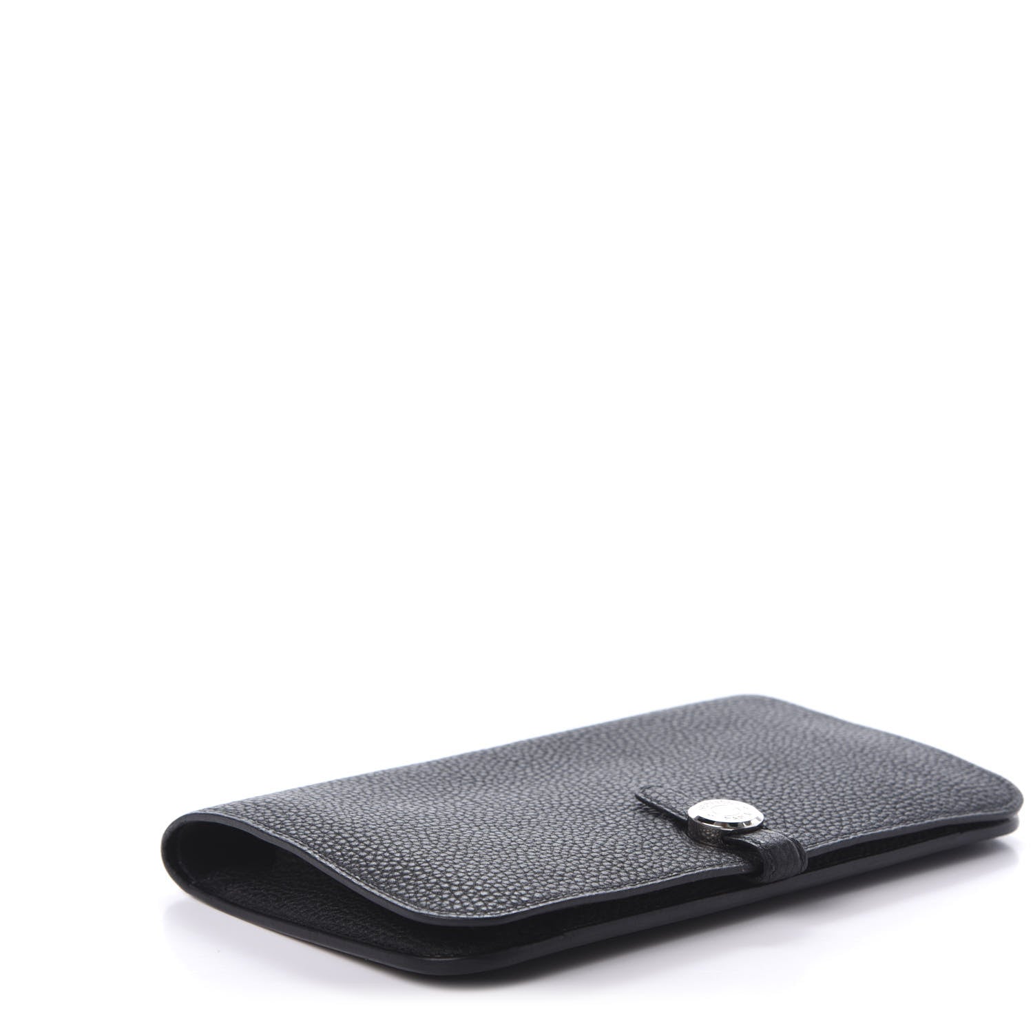 Hermes Togo Dogon Duo Wallet Black 4 of 10