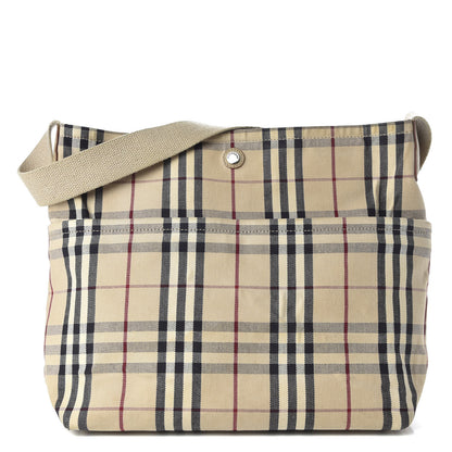 Burberry Vintage Check Tote Beige 1 of 10