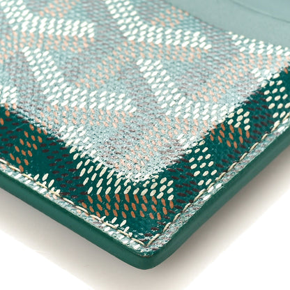 Goyard Goyardine Saint Sulpice Card Holder Green 8 of 9