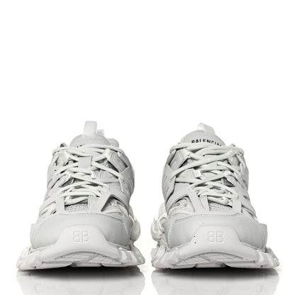 Balenciaga Rubber Mesh Fabric Monocolor Recycled Sole Womens Track Sneakers 38 White 2 of 9
