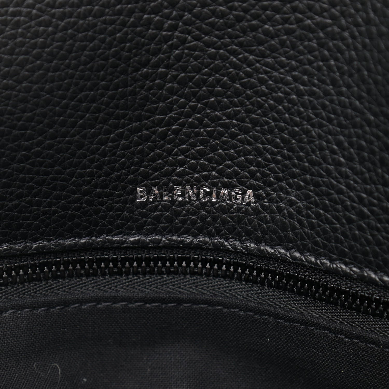 Balenciaga Supple Calfskin Ville Top Handle Bag Black 6 of 12
