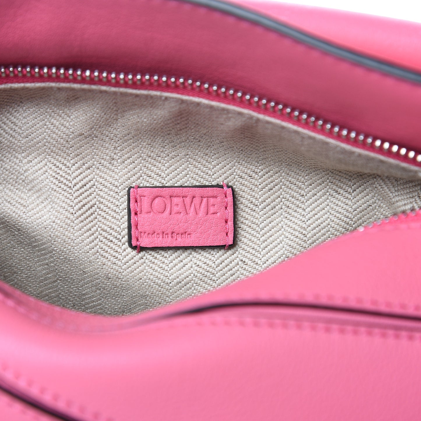 Calfskin Mini Puzzle Bag Wild Rose