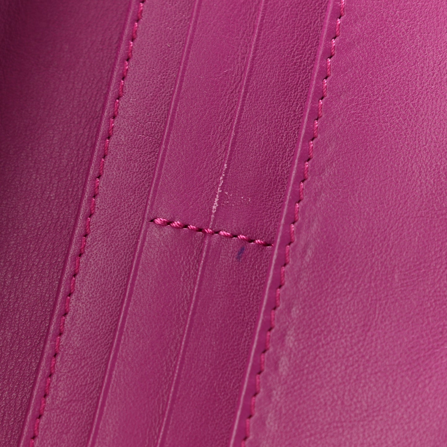 Patent Heritage Grain Penrose Continental Wallet Pink