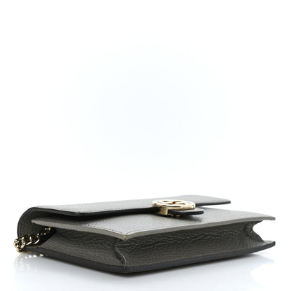 Gucci Dollar Calfskin Interlocking G Chain Wallet Loess 4 of 8