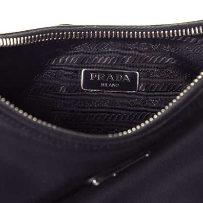 Prada Nylon Re-Edition 2005 Shoulder Bag Black 6 of 9