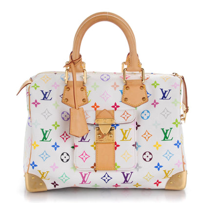 Louis Vuitton Monogram Multicolor Speedy 30 White 1 of 7