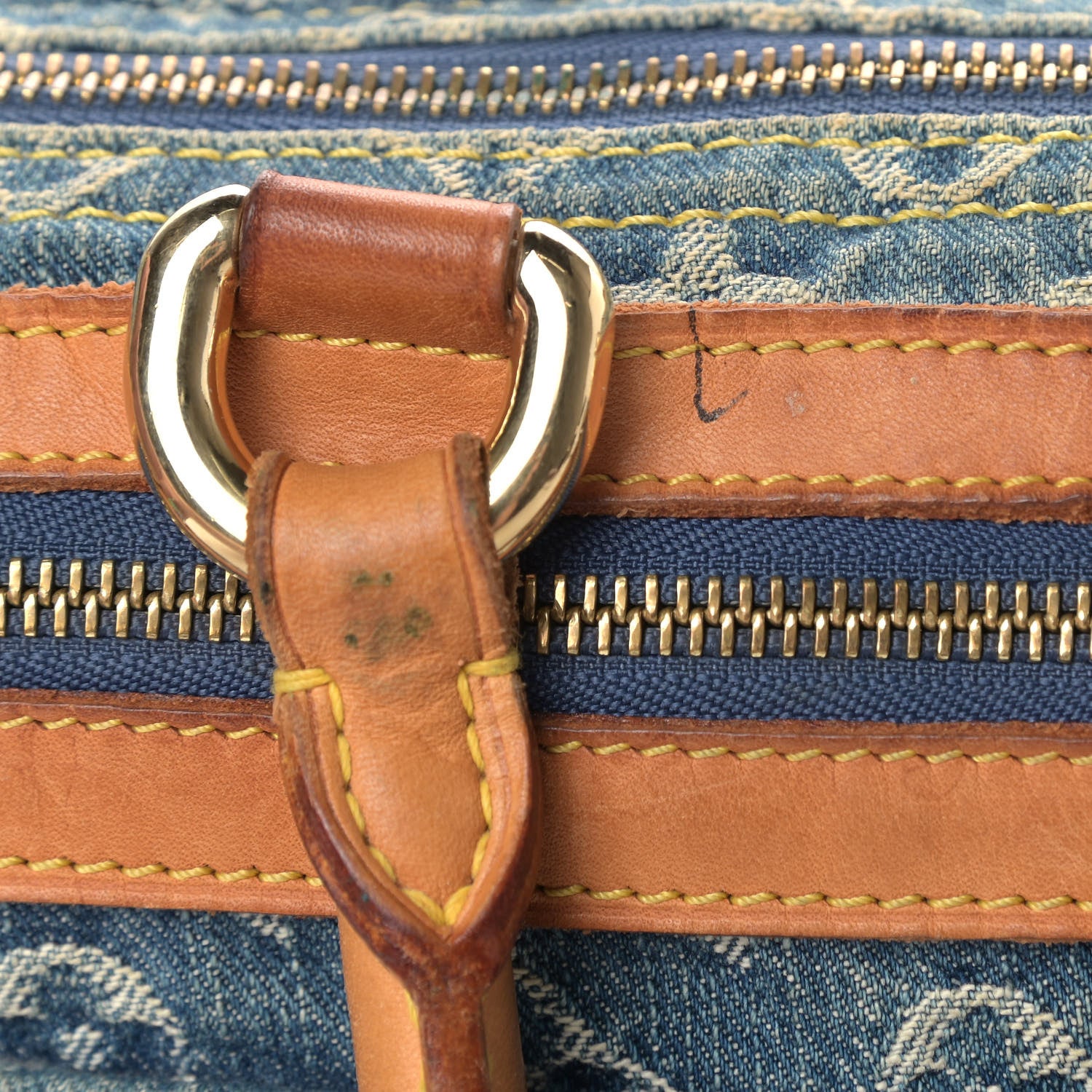Louis Vuitton Monogram Denim Neo Speedy Blue 6 of 8