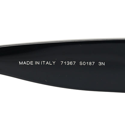 Chanel Tweed Shield Sunglasses 71367 Black Red 6 of 8