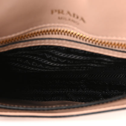 Prada Saffiano Flap Shoulder Bag Cipria 5 of 10