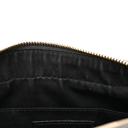 Saint Laurent Calfskin Matelasse Monogram Lou Camera Bag Storm 10 of 11
