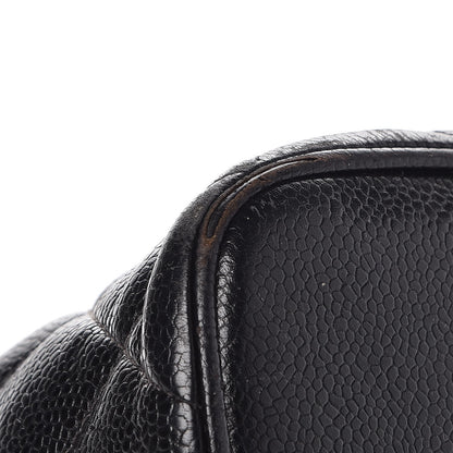 Chanel Caviar Quilted Medallion Tote Black 15 of 19