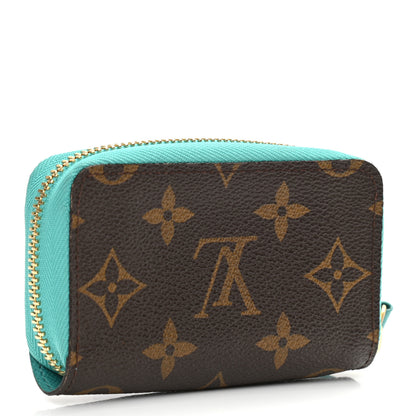Louis Vuitton Monogram Zippy Multicartes Turquoise 3 of 6