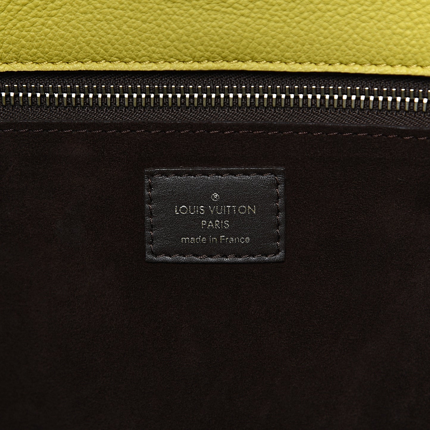 Veau Cachemire Tote W PM Pistache