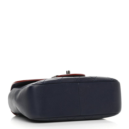 Chanel Grained Calfskin Archi Chic Flap Navy 4 of 12