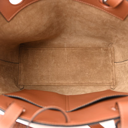 Loewe Smooth Calfskin Small Anagram Tote Tan 5 of 9