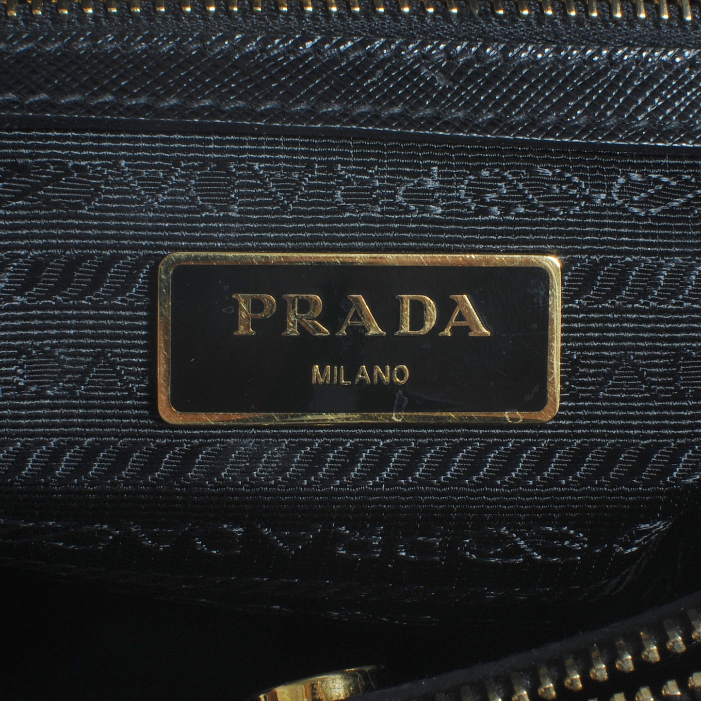Saffiano Lux Small Tote Nero Black