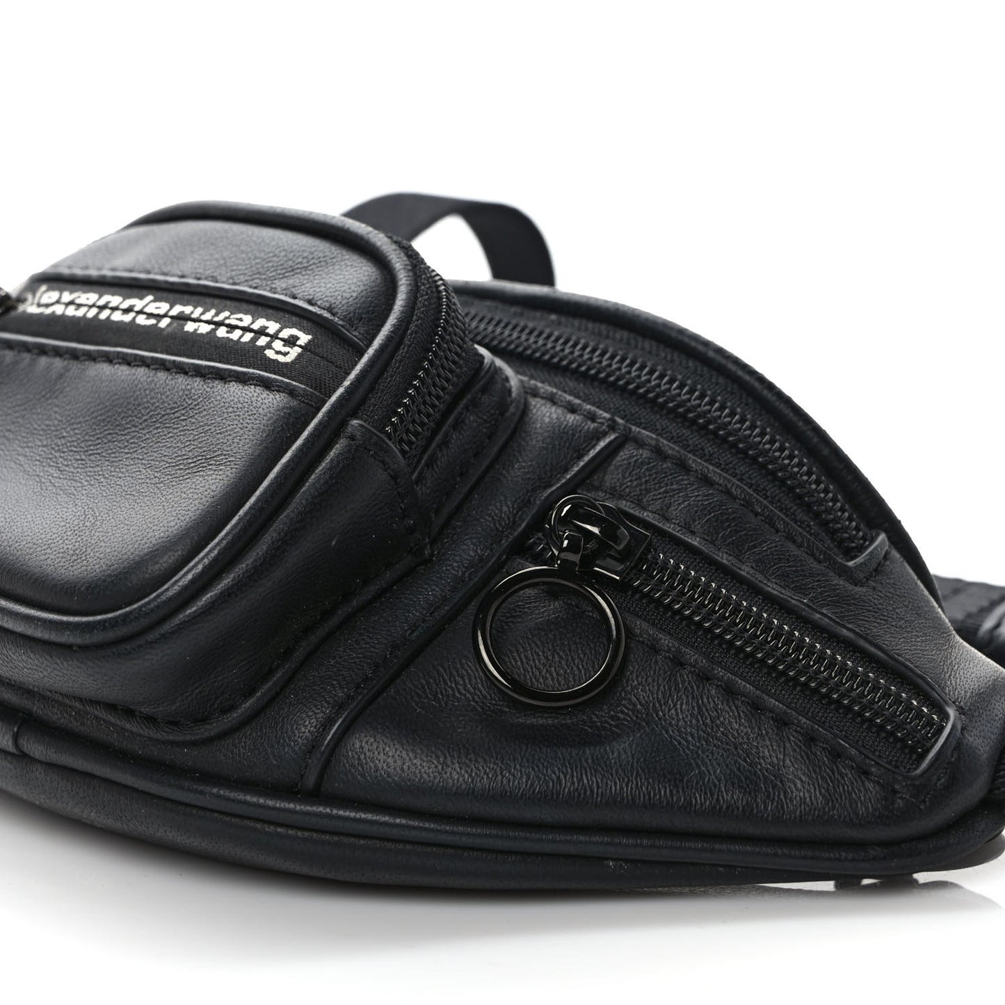 Lambskin Attica Mini Belt Bag Black