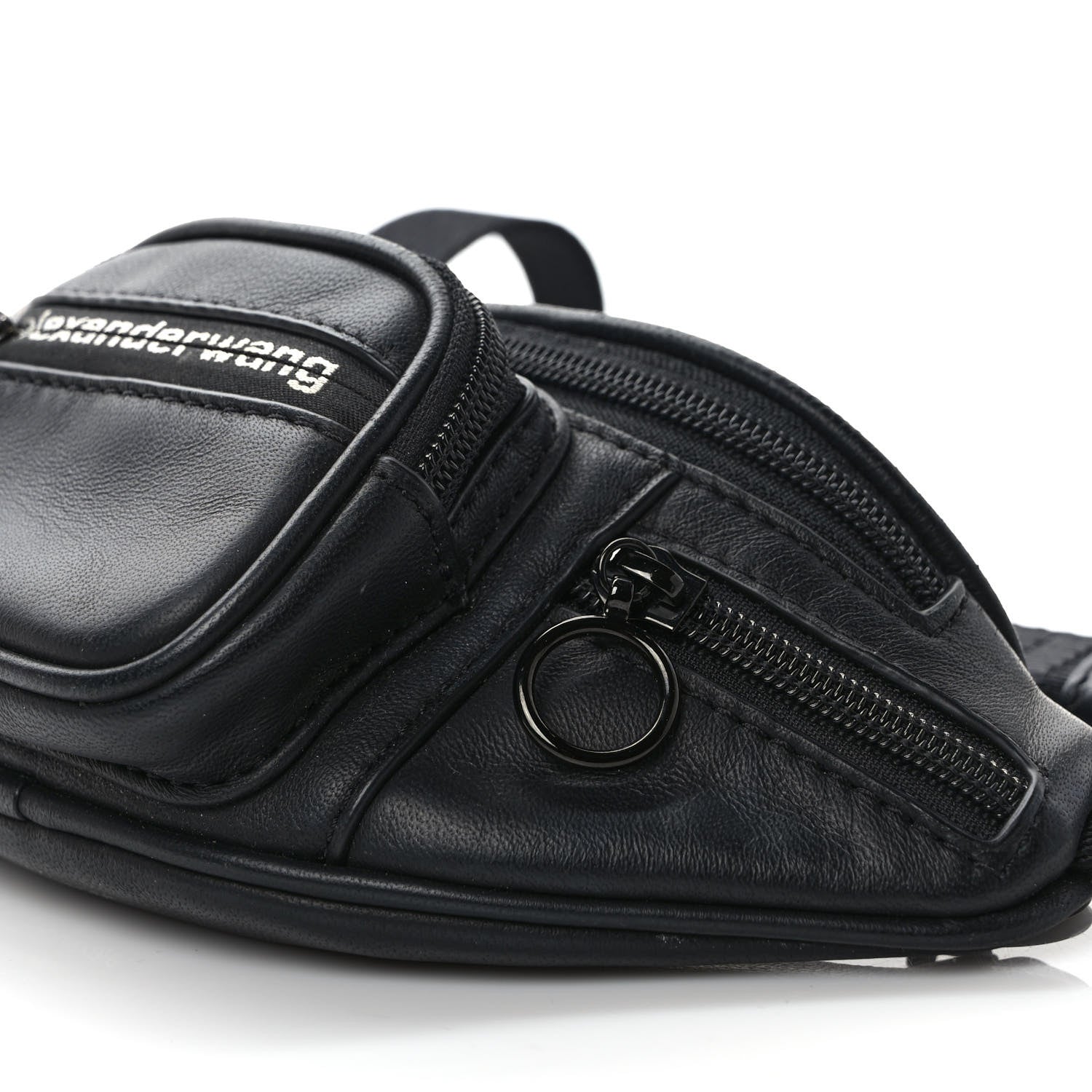 Alexander Wang Lambskin Attica Mini Belt Bag Black 7 of 8