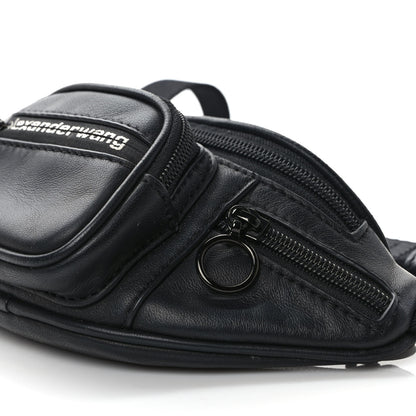 Alexander Wang Lambskin Attica Mini Belt Bag Black 7 of 8