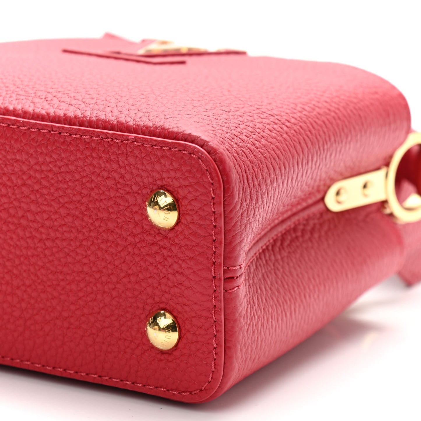 Taurillon Mini Capucines Scarlet