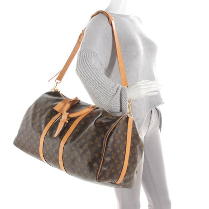Louis Vuitton Monogram Keepall Bandouliere 55 2 of 7