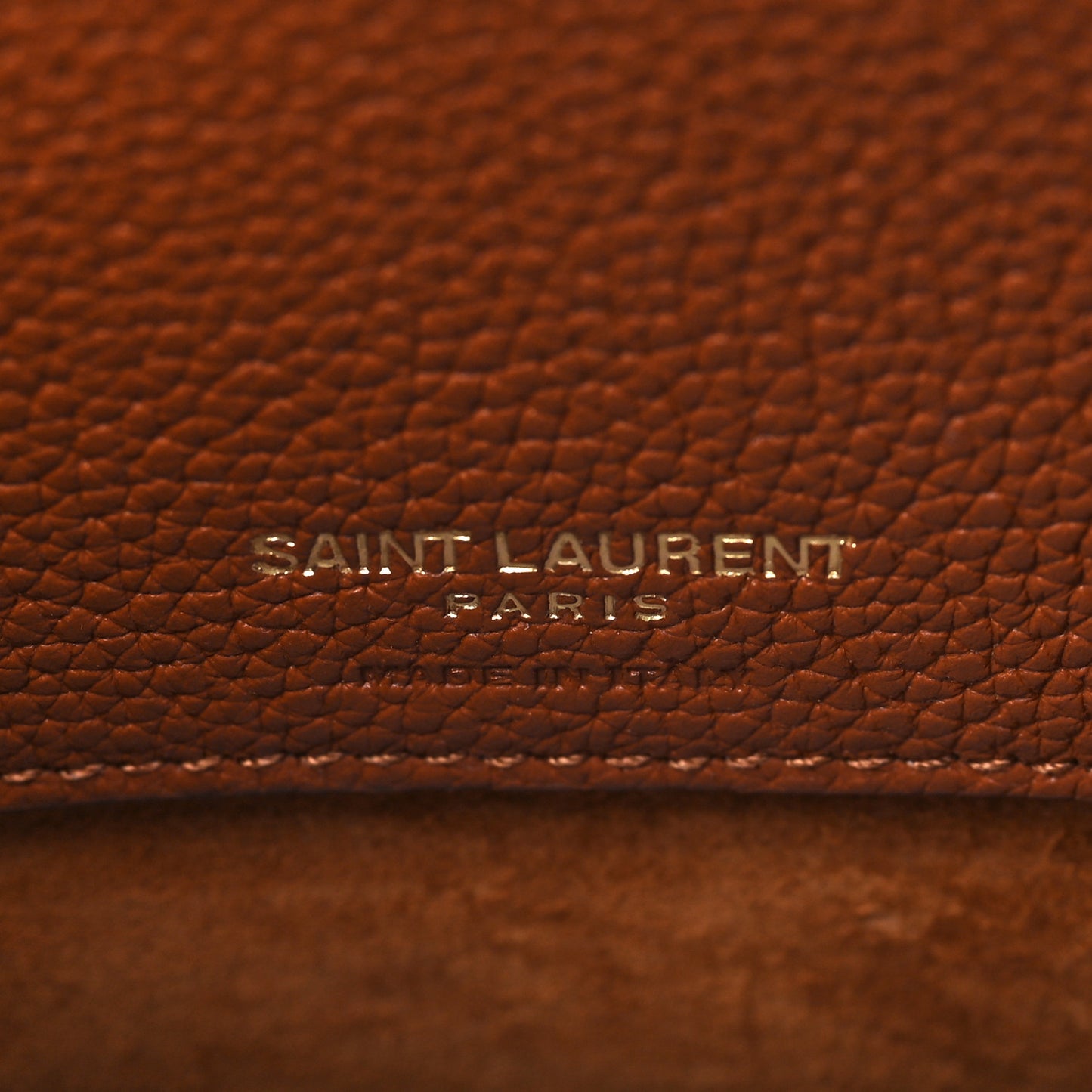 Grained Calfskin Baby Sac De Jour Supple Canyon