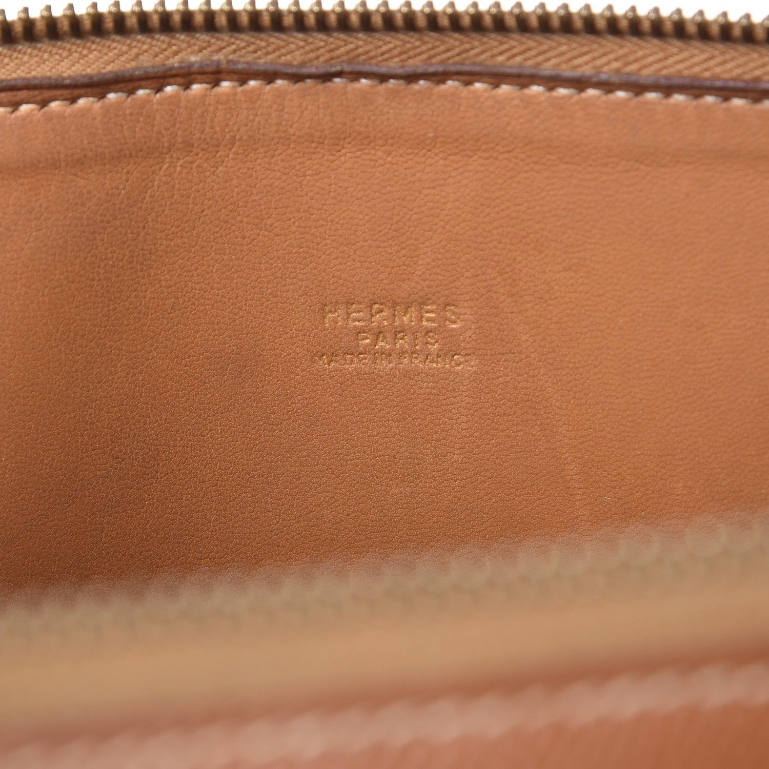 Hermes Courchevel Rigide Bolide 35 Gold 6 of 10