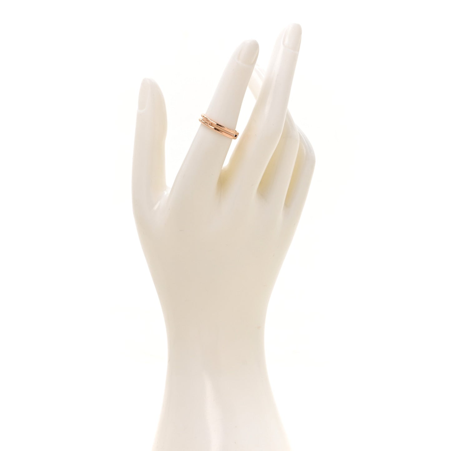 18K Rose Gold Ariane Wedding Band Ring 53 6.5