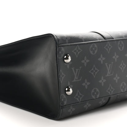 Louis Vuitton Monogram Eclipse Sac Plat 24H 8 of 9