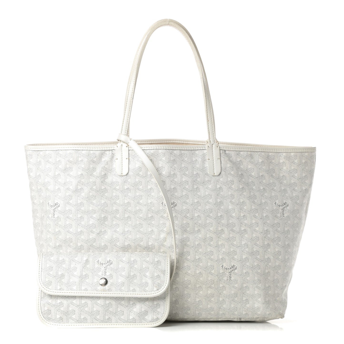 Goyardine Saint Louis PM White