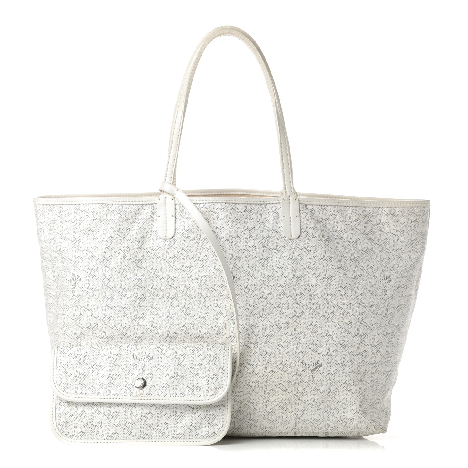 Goyard Goyardine Saint Louis PM White 1 of 16