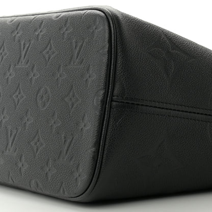 Louis Vuitton Empreinte Monogram Giant Neverfull MM Black 10 of 10