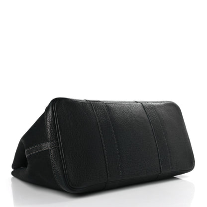 Hermes Toile Buffle Skipper Garden Party Tote 36 MM Black 4 of 9