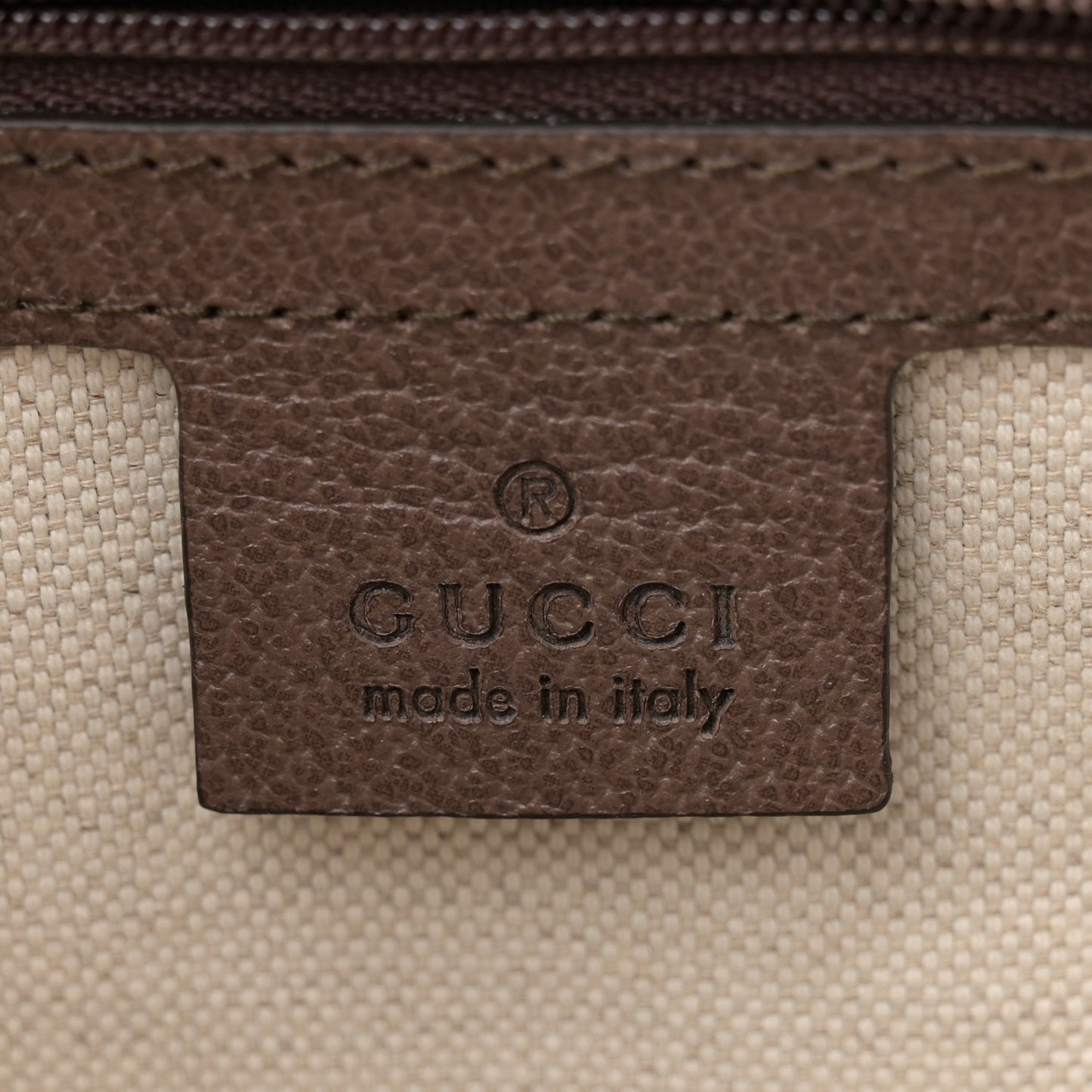 GG Supreme Monogram Web Ophidia GG Toiletry Case Beige New Acero