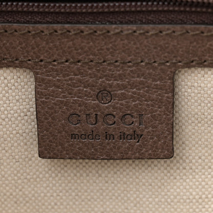 Gucci GG Supreme Monogram Web Ophidia GG Toiletry Case Beige New Acero 6 of 10