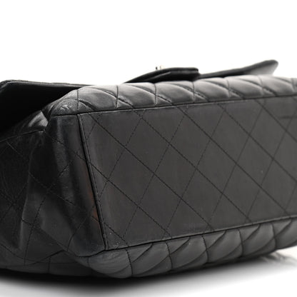 Chanel Lambskin Quilted Maxi Single Flap Black 9 of 16