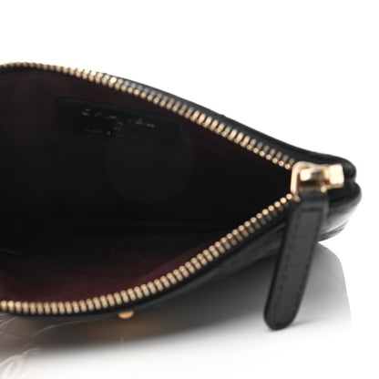 Chanel Aged Calfskin Charm Quilted Small Reissue Cosmetic Case Black 5 of 8