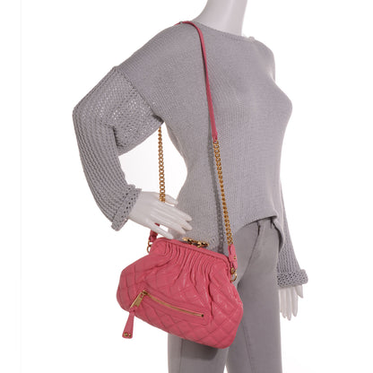Marc Jacobs Leather Quilted Little Stam Bubble Pink 2 of 9