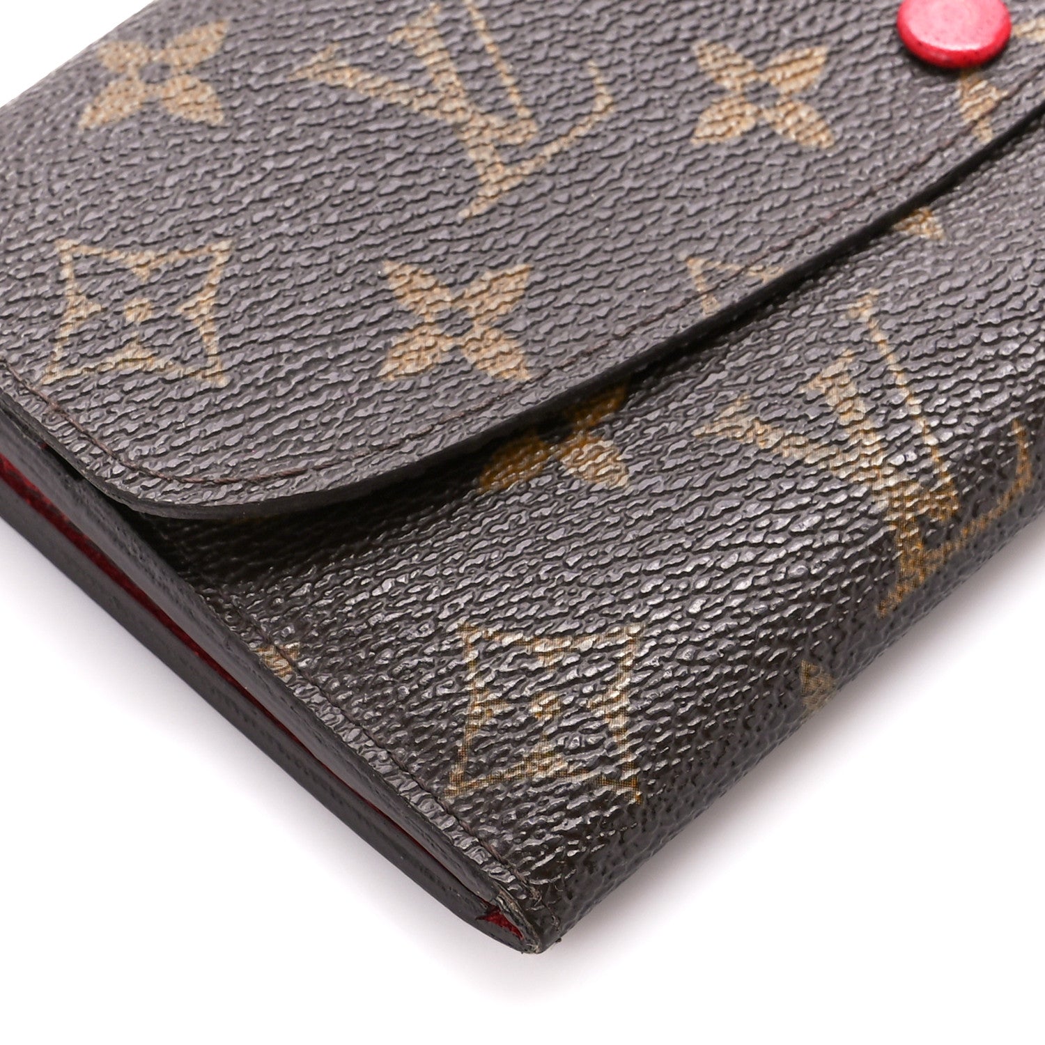 Louis Vuitton Monogram Emilie Wallet Rouge 9 of 13