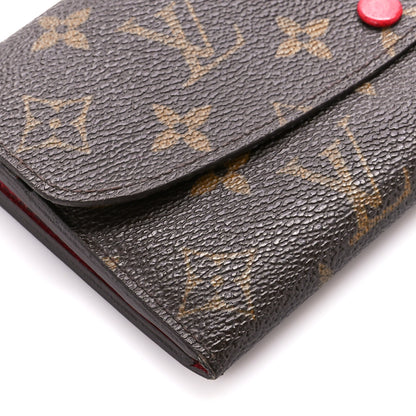Louis Vuitton Monogram Emilie Wallet Rouge 9 of 13