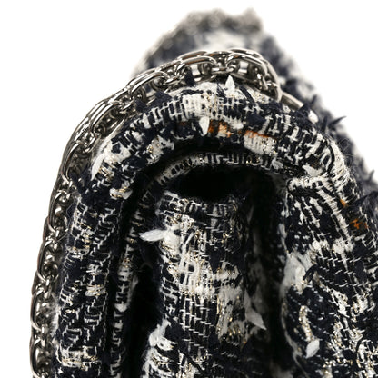 Chanel Tweed Camellia Quilted 2.55 Reissue 226 Flap Ecru 10 of 10