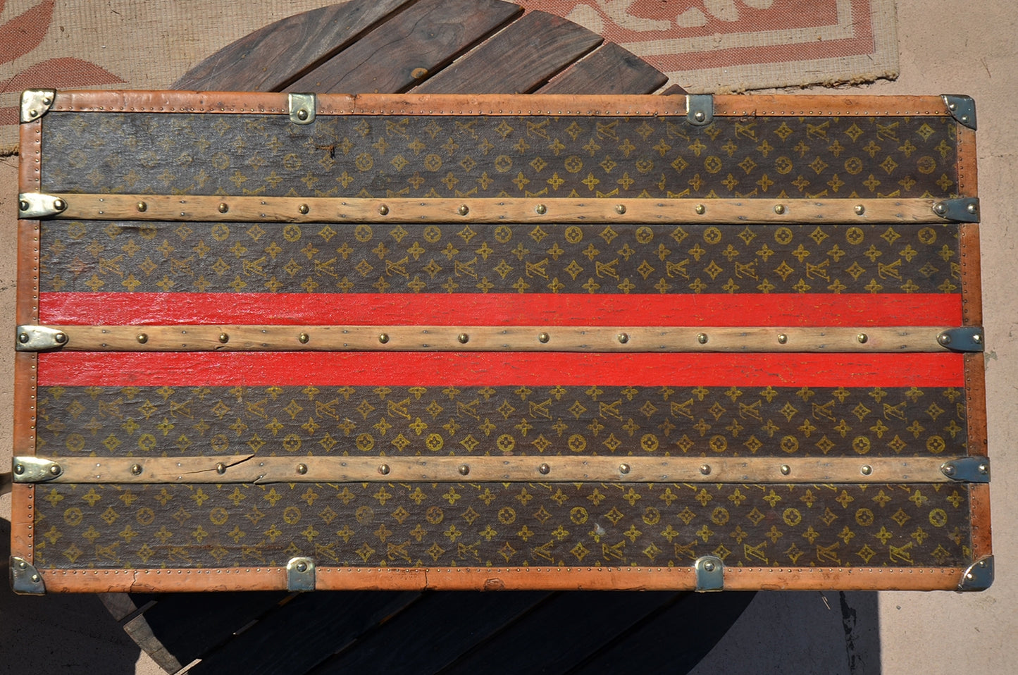 Antique Steamer Trunk