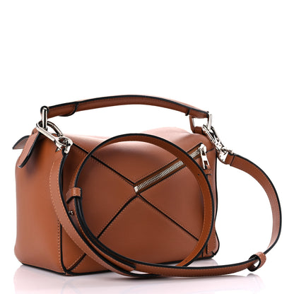 Loewe Calfskin Small Puzzle Bag Tan 3 of 9