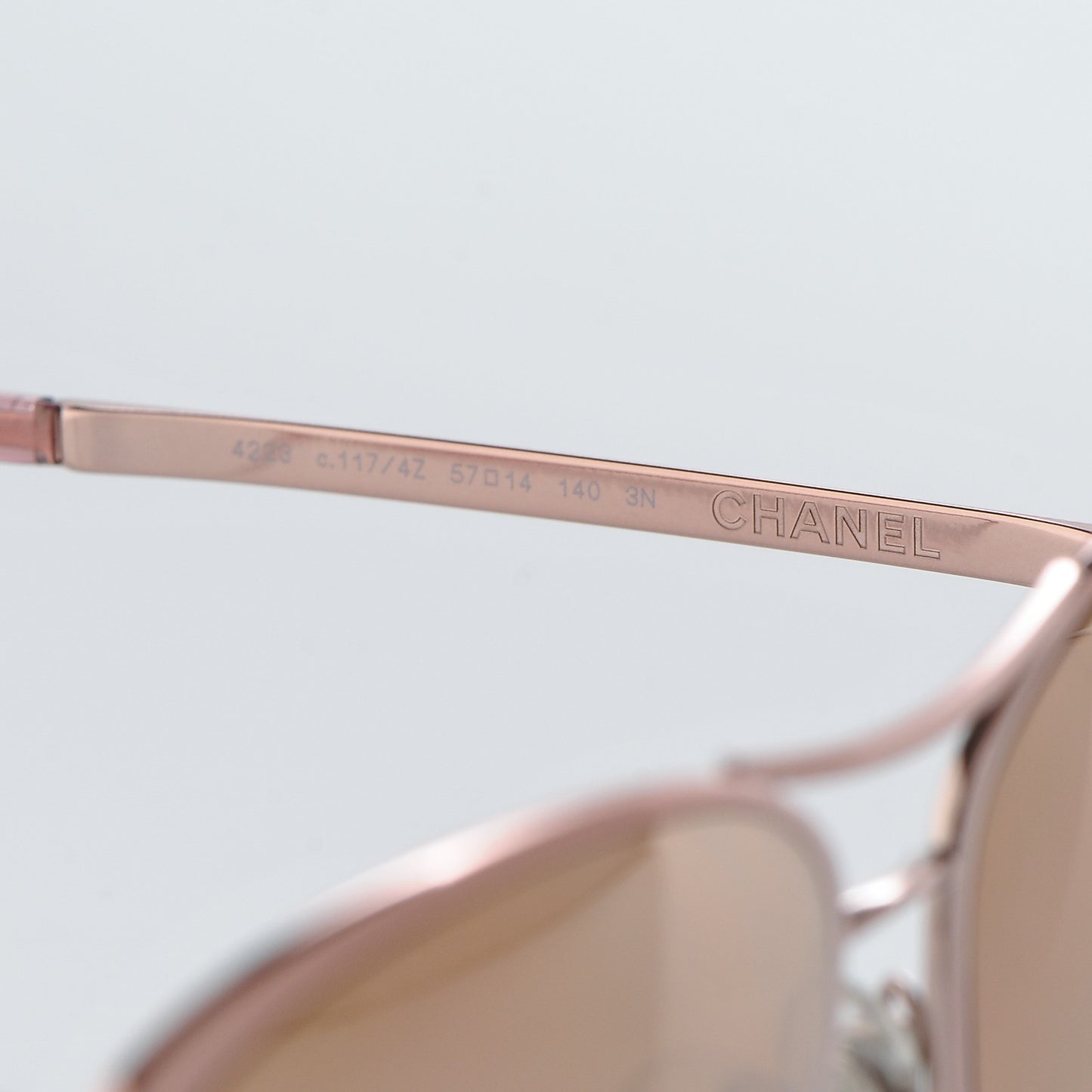 18K Pilot Summer Sunglasses 4223 Pink Gold